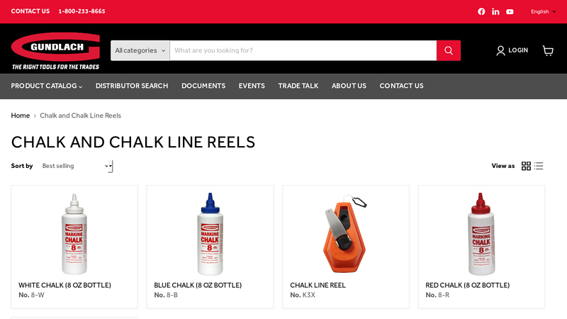 Chalk and Chalk Line Reels