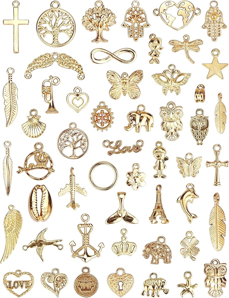 Charms and Pendants for Bracelets and Necklaces