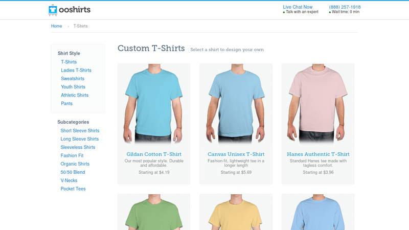 Cheap  Printing custom t-shirts