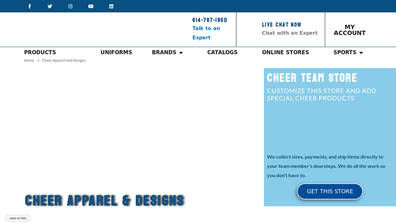 cheer apparel & designs