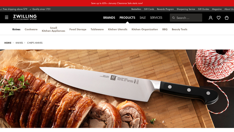 Chef's Knives & Cooking Knives