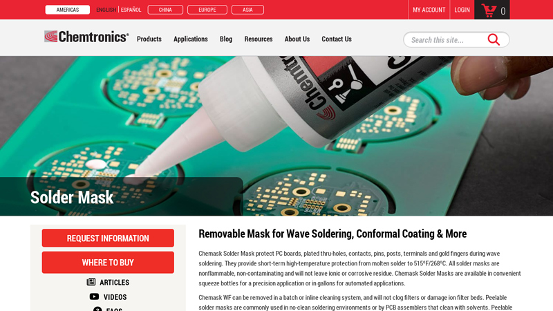 Chemtronics Solder Mask Products