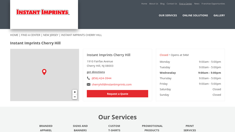 Cherry Hill Custom Tee Shirts, Banners & Embroidery custom t-shirts