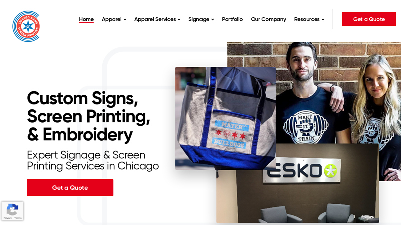 Chicago Signs & Screen Printing: Screen Printing Chicago custom t-shirts