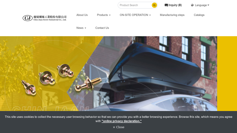 Chin Jaan Screw Industrial CO.,LTD.