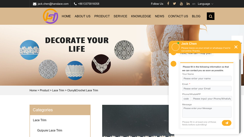 China Custom cotton warp knitting lace trim Manufacturers, Suppliers