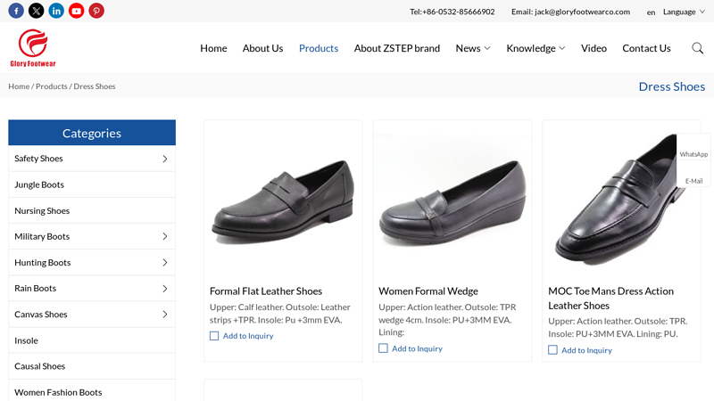 China Dress Shoes Manufacturers, Suppliers, Factory