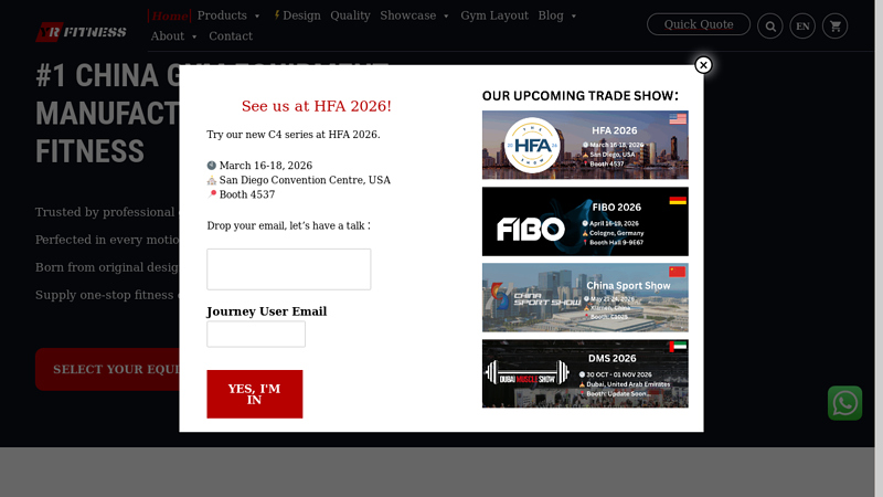 China Gym Equipment Manufacturer For Commercial Space