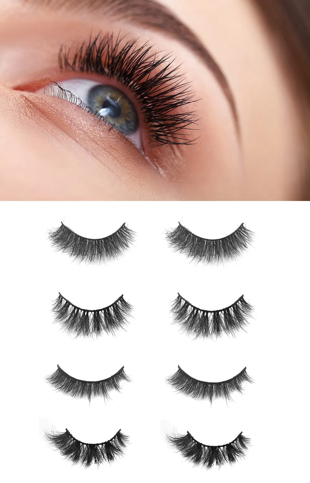 China Mink Eyelashes Manufacturers and Suppliers