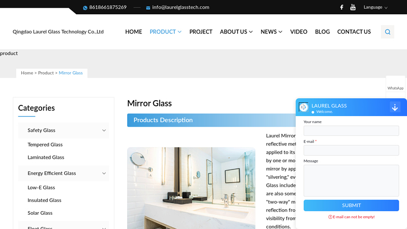 China Mirror Glass Suppliers, Manufacturers, Factory