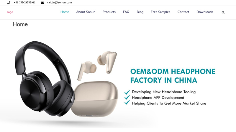 China OEM, ODM headphone and earphone manufacturer