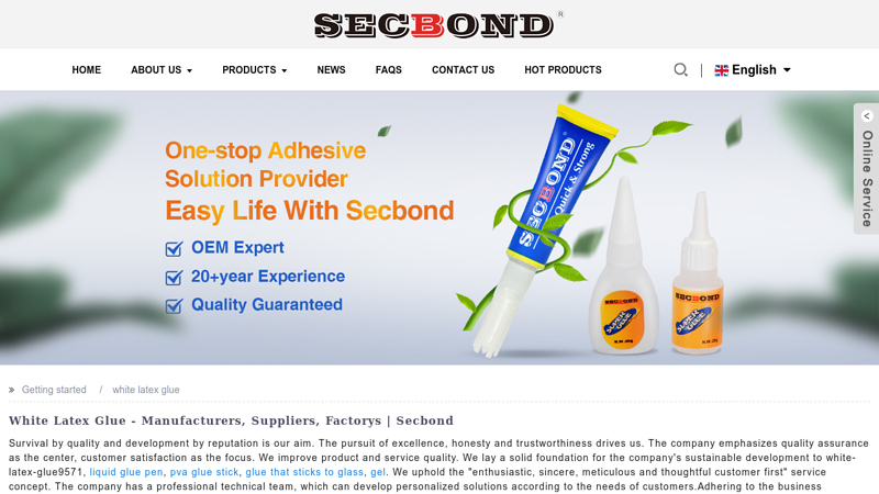 China white latex glue manufacturer and supplier