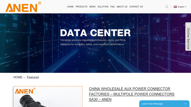 China Wholesale Aux Power Connector Factories