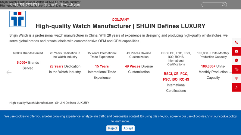 China/Chinese Custom/Oem Watch Manufacturers/Company ...
