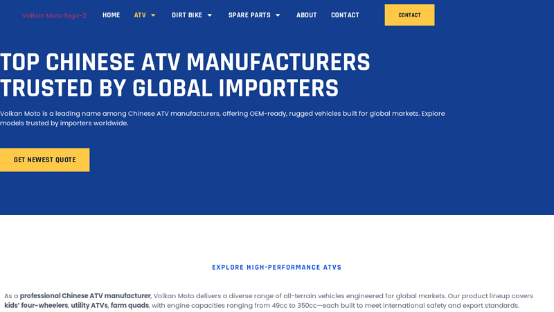 Chinese ATV Manufacturer