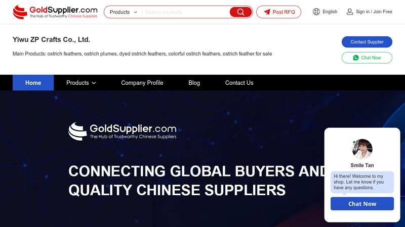 Chinese ostrich feathers & ostrich plumes supplier