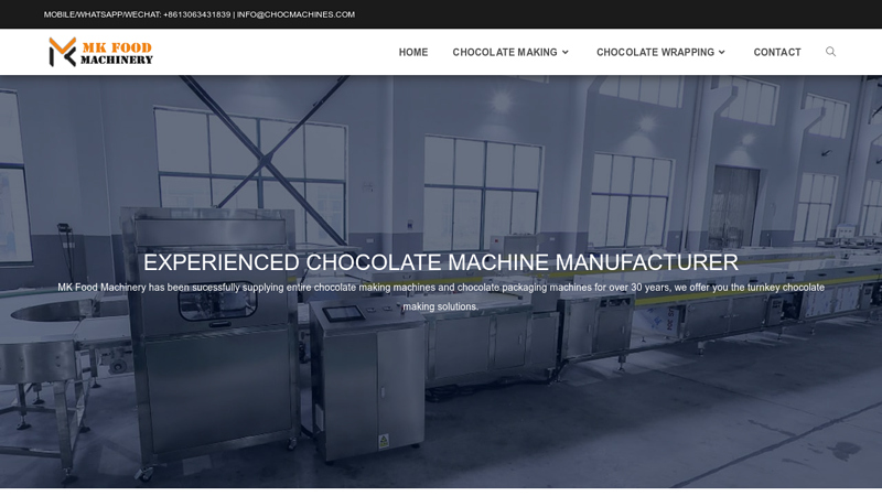 Chocolate Machine Manufacturer