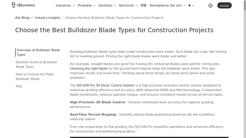 Choose the Best Bulldozer Blade Types for Construction Projects