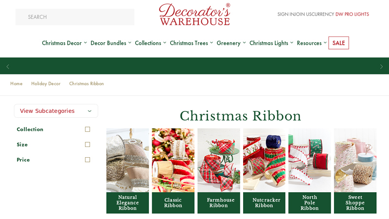 Christmas Tree Ribbon