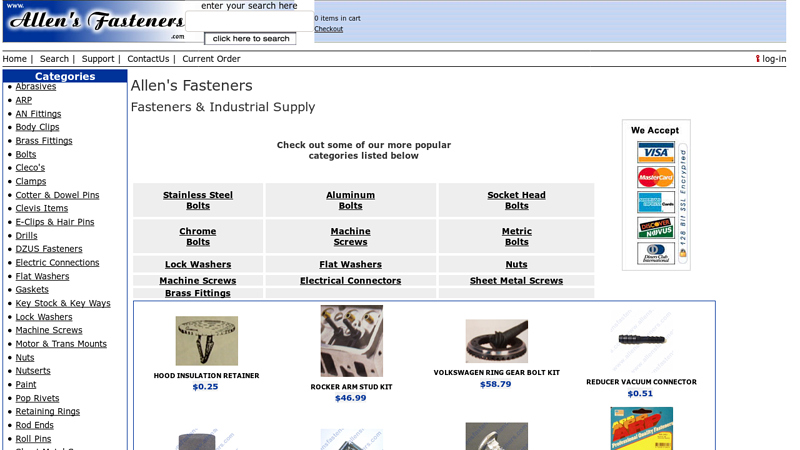 Chrome Bolts, Stainless Steel Bolts, Metric Bolts, Socket Head Cap ...