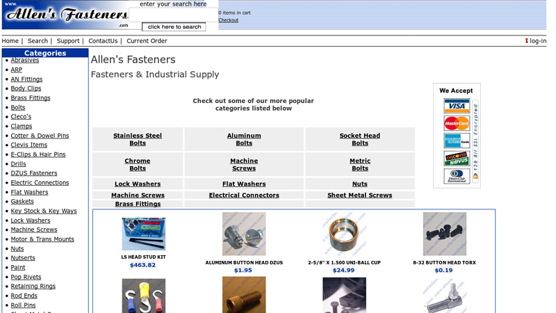 Chrome Bolts, Stainless Steel Bolts, Metric Bolts, Socket Head Cap ...