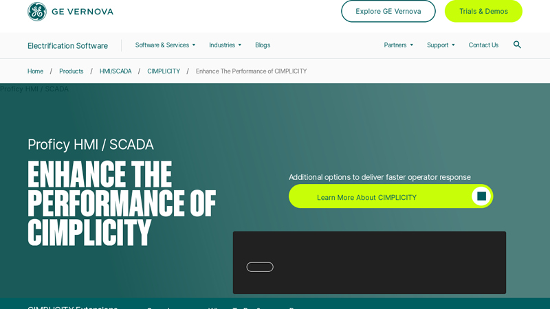 CIMPLICITY Extensions