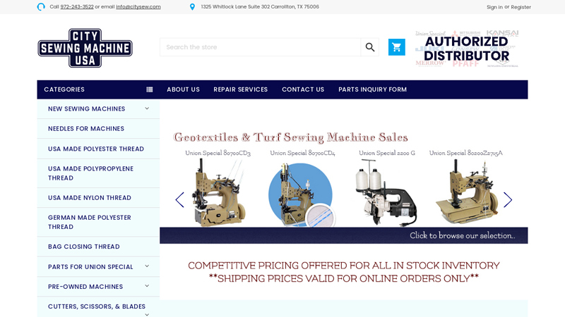 City Sewing Machine USA LLC