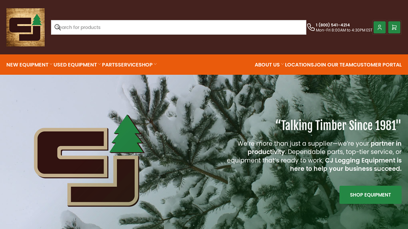 CJ Logging Equipment