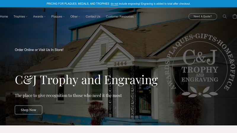 C&J Trophy And Engraving