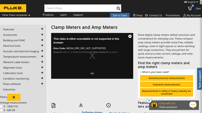 Clamp Meters – Professional Amp and Voltage Meters