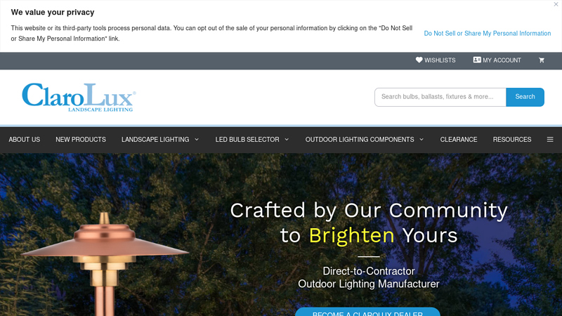 ClaroLux® Landscape Lighting LED Fixtures