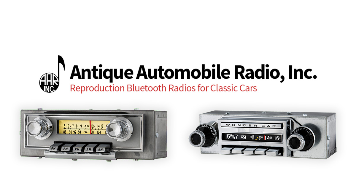 Classic Car Radio Manufacturer Antique Automobile Radio, Inc