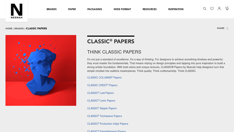 Classic Crest, Linen & Textures Papers