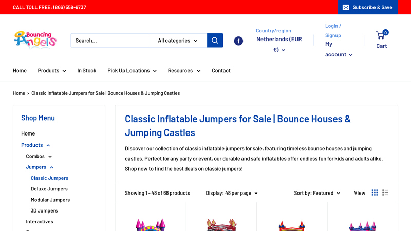 Classic Inflatable Jumpers for Sale