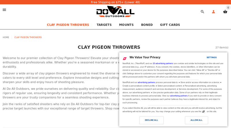 Clay Pigeon Throwers