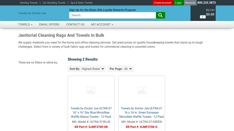 Cleaning and Wiping Cloth Rags in Bulk Distributor