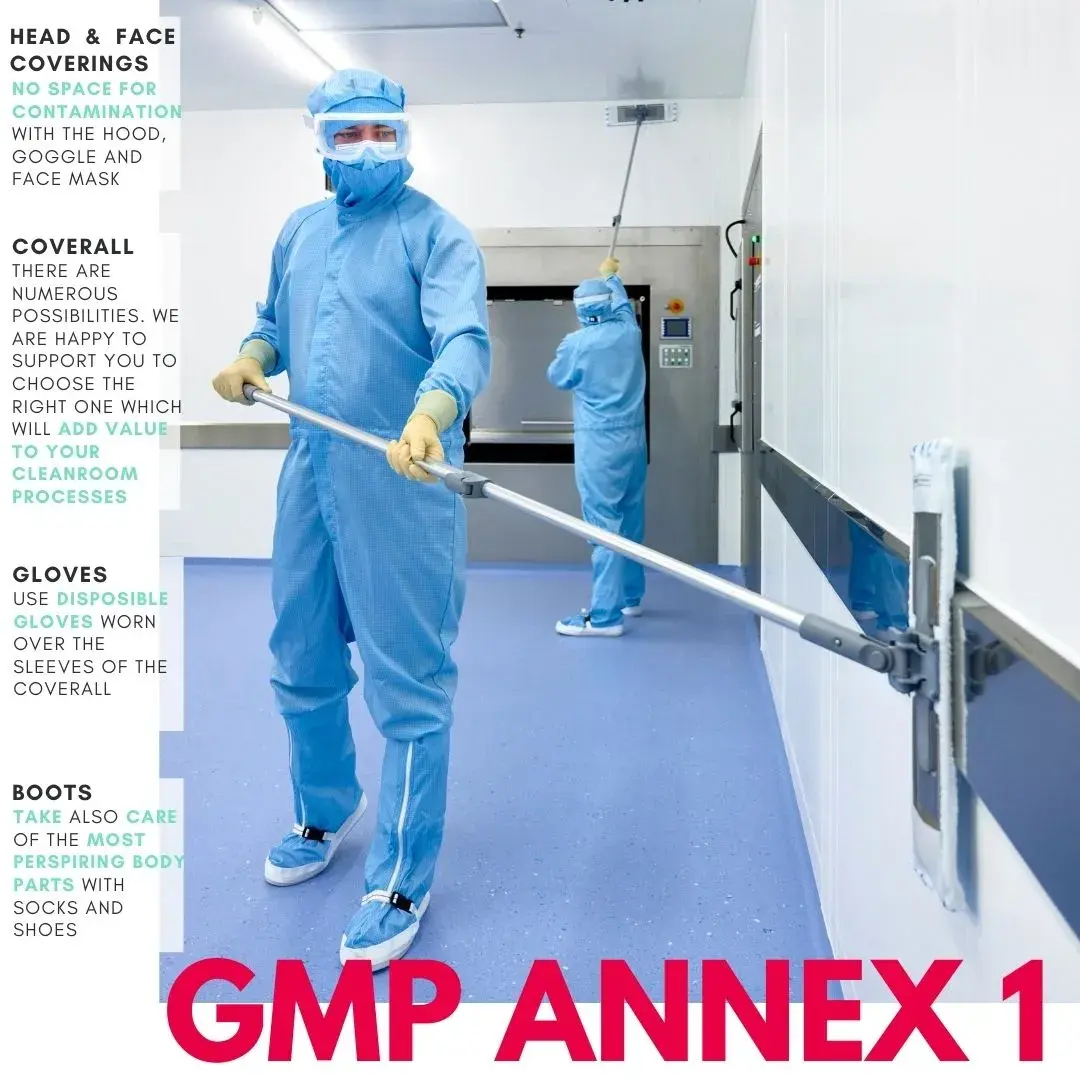 Cleanroom Cleaning Services, Biosafety Garments & Contamination ...