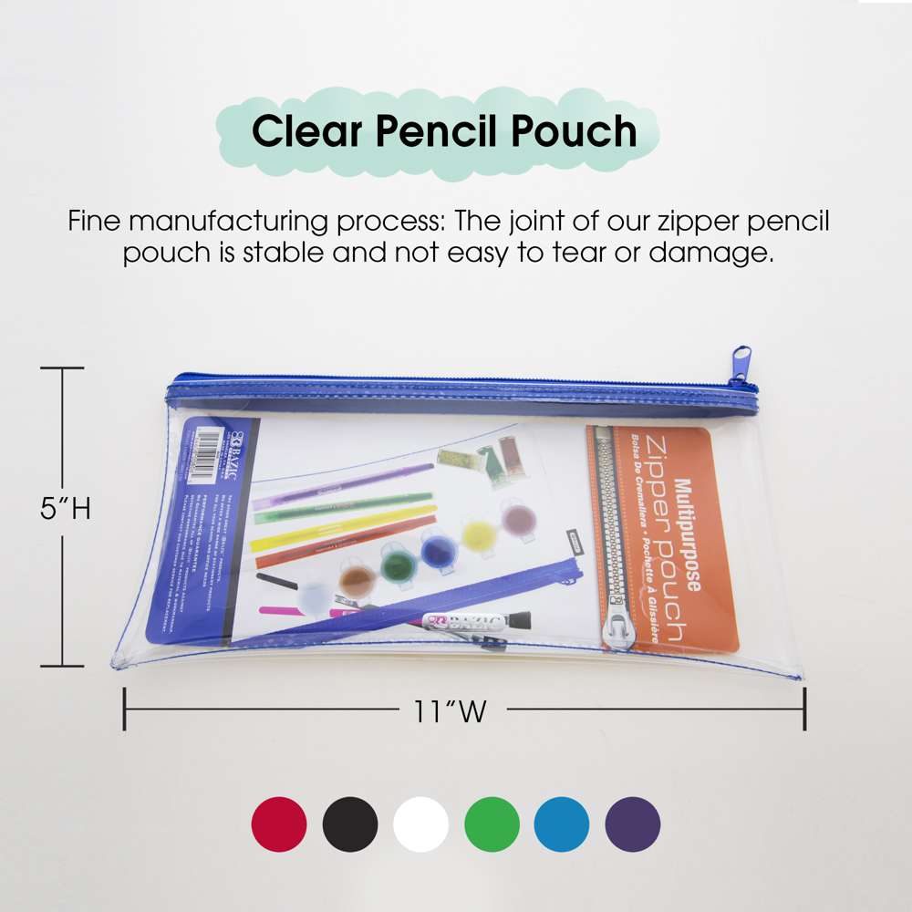 Clear Pencil Pouch Bulk industry insight