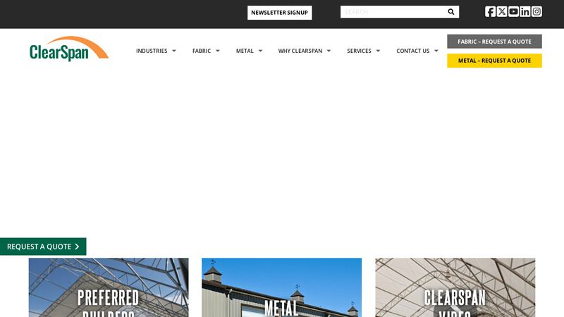 ClearSpan Structures