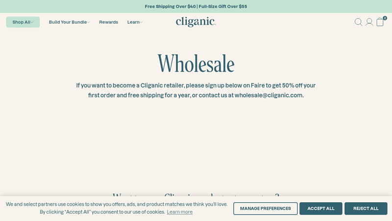 Cliganic Wholesale