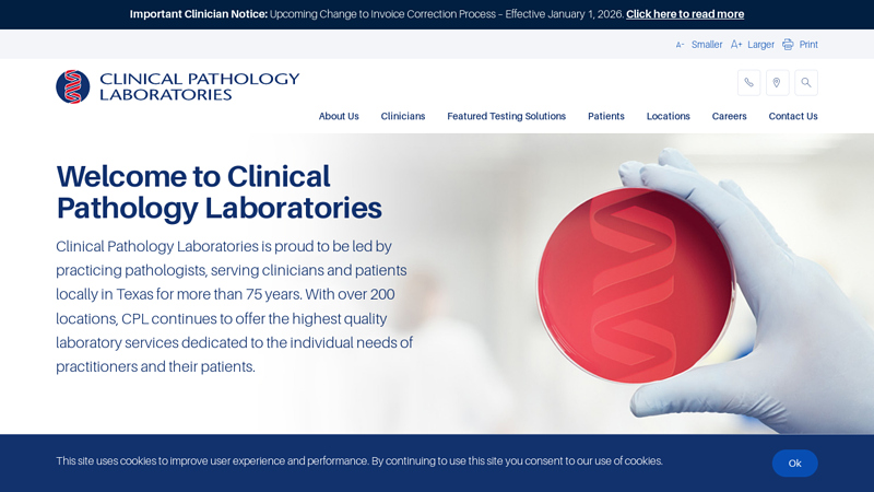 Clinical Pathology Laboratories