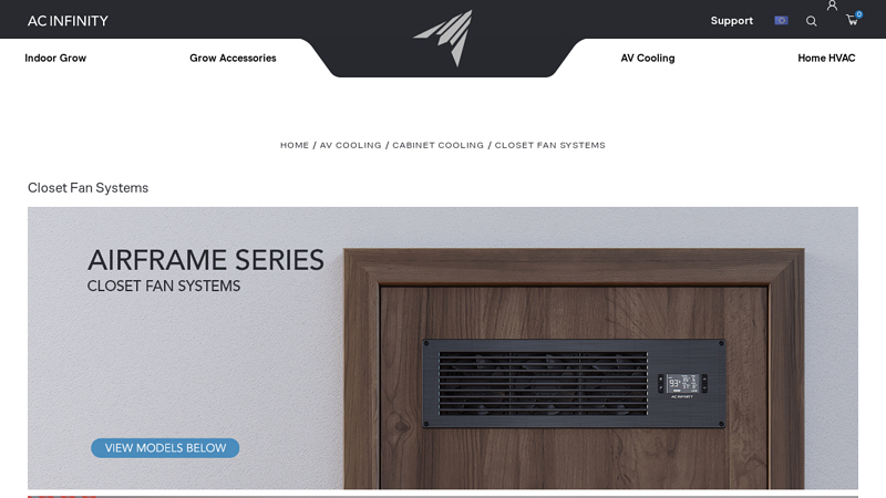 Closet & Room Fan Systems – Climate Control Solutions