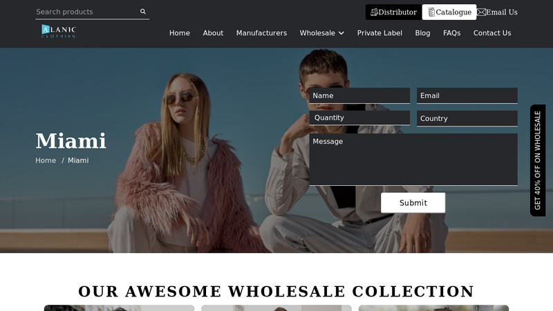 Clothing Manufacturer in Miami 2026