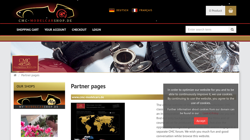 CMC classic model cars, miniature, cmc