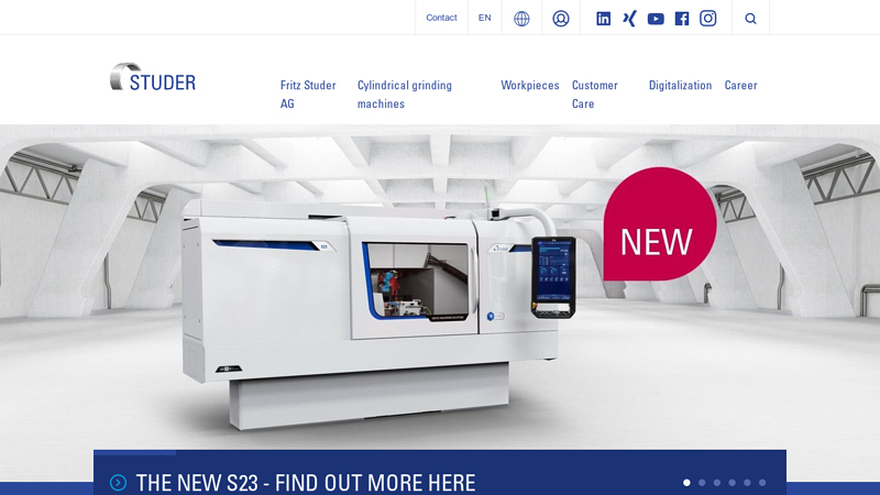 CNC Cylindrical grinding machines