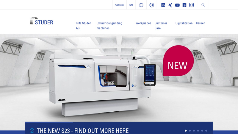 CNC Cylindrical grinding machines