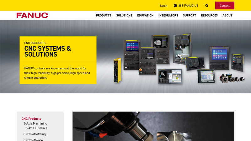 CNC Products & Motion Controls for Machine Tools