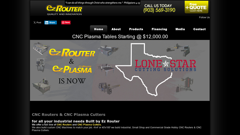 CNC Routers! CNC Router Tables to Fit Your Job. Built at our ...