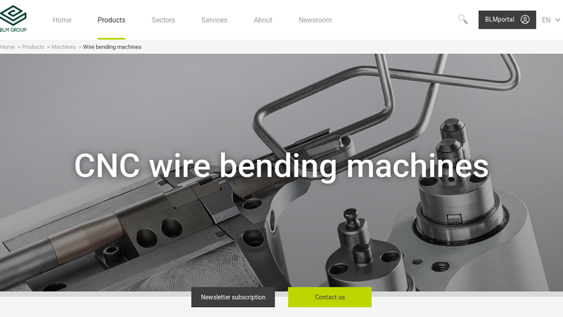 CNC wire bending machines