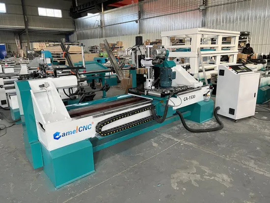 CNC Wood Turning Lathe Machine